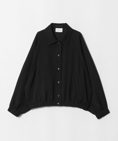 UNITED ARROWS(ユナイテッドアローズ)の「COMFY ブルゾン ‐ウォッシャブル 防汚 UVカット‐(ブルゾン・レディース・ブラック/ダークブラウン・FREE)」の2枚目の写真