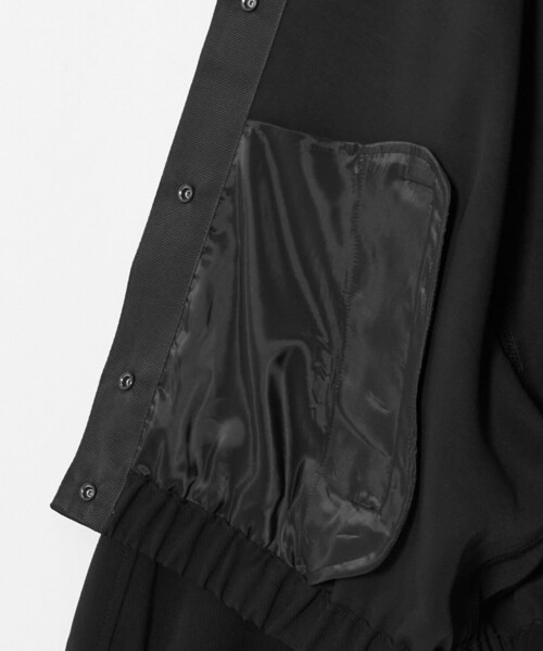 UNITED ARROWS(ユナイテッドアローズ)の「COMFY ブルゾン ‐ウォッシャブル 防汚 UVカット‐(ブルゾン・レディース・ブラック/ダークブラウン・FREE)」の12枚目の写真