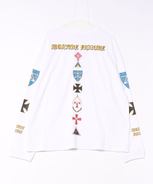 HIGHTIDEFRANKIE（ハイタイドフランキー）の「HIGHTIDEFRANKIE/ハイタイドフランキー/Golden Dawn Long Sleeve（Tシャツ/カットソー・レディース・ホワイト・F）」の2枚目の写真