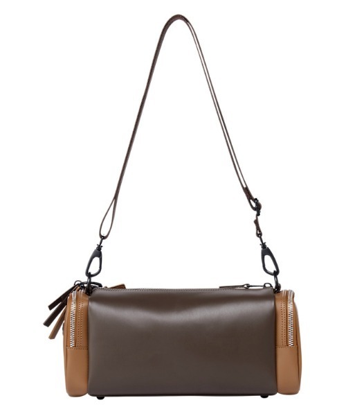 Onitsuka Tiger(オニツカタイガー)の「SHOULDER BAG / ショルダーバッグ(ショルダーバッグ・レディース・ブラック/ブラウン・OS)」の8枚目の写真