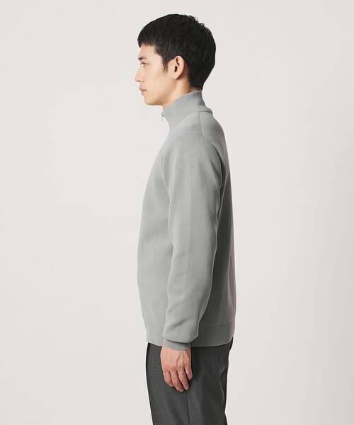UNITED ARROWS（ユナイテッドアローズ）の「ポリエステル ドライバーズニット UA COZY ウォッシャブル（カーディガン/ボレロ・メンズ・ブラック/ライトグレー・XL/L/S/M）」の10枚目の写真