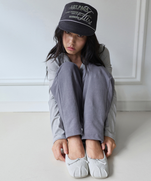PORTERNA(ポルテナ)の「シルバーグリッター ピグメント スウェットパンツ - アッシュパープル(スウェットパンツ・レディース・その他・FREE(OS))」の10枚目の写真