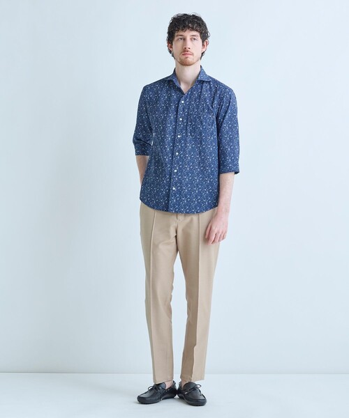 MEN'S BIGI(メンズビギ)の「デニムジャージ テーパードパンツ<ストレッチ>(スラックス・メンズ・ベージュ・4)」の8枚目の写真