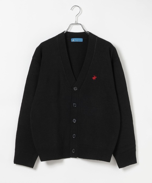 GLOBAL WORK(グローバルワーク)の「【BEVERLY HILLS POLO CLUB】UNISEX/Vネックカーディガン/685692(カーディガン/ボレロ・メンズ・ブルー/ブラック・LARGE/MEDIUM/SMALL)」の21枚目の写真