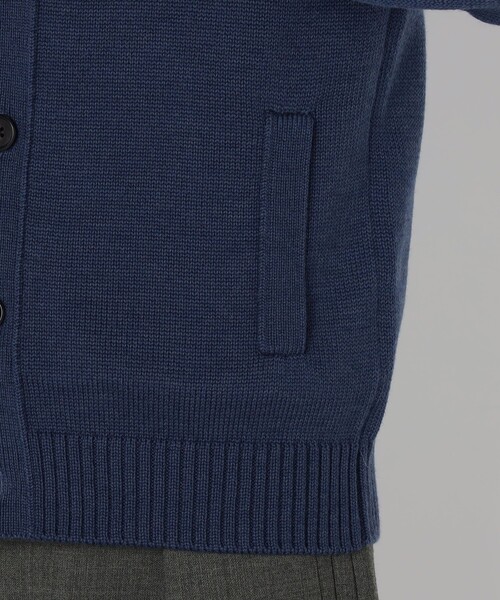 TOMORROWLAND (トゥモローランド)の「TOMORROWLAND tricot メリノウール スタンドカラーニットカーディガン(ニット/セーター・メンズ・チャコールグレー/ネイビー/ブラウン/ブルー・L/M/S)」の13枚目の写真