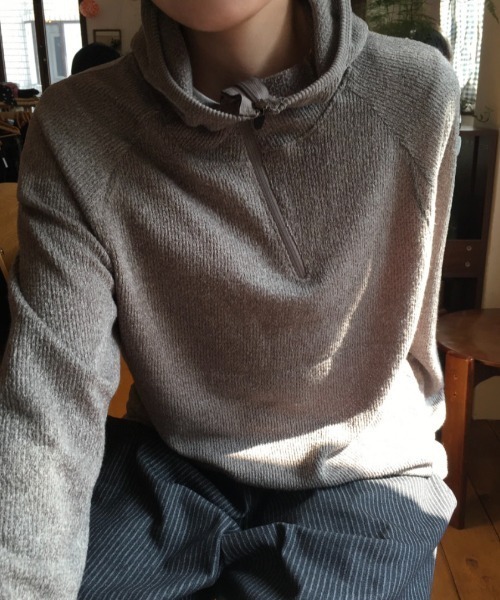 FAVORITO(ファヴォリート)の「フード付きトップス(その他トップス・レディース・グレー/ブラック/ホワイト・F)」の20枚目の写真