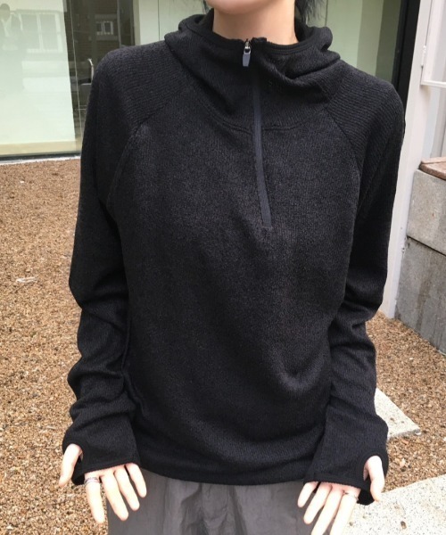 FAVORITO(ファヴォリート)の「フード付きトップス(その他トップス・レディース・グレー/ブラック/ホワイト・F)」の14枚目の写真