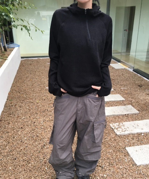 FAVORITO(ファヴォリート)の「フード付きトップス(その他トップス・レディース・グレー/ブラック/ホワイト・F)」の16枚目の写真