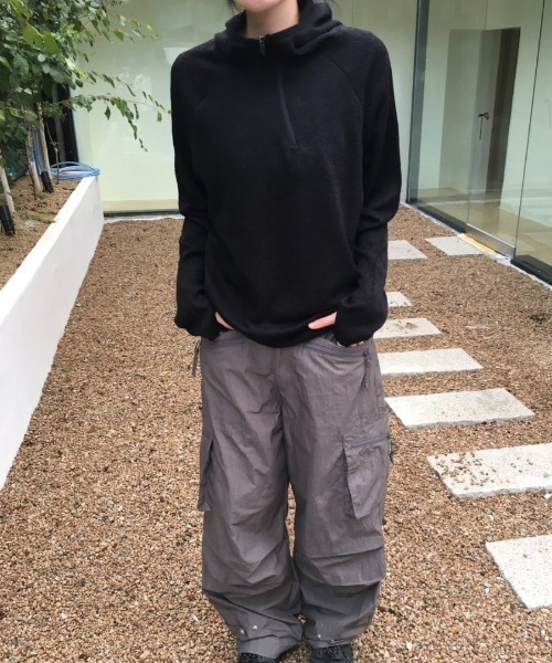 FAVORITO(ファヴォリート)の「フード付きトップス(その他トップス・レディース・グレー/ブラック/ホワイト・F)」の15枚目の写真