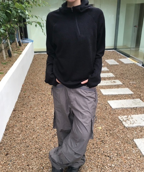 FAVORITO(ファヴォリート)の「フード付きトップス(その他トップス・レディース・グレー/ブラック/ホワイト・F)」の17枚目の写真