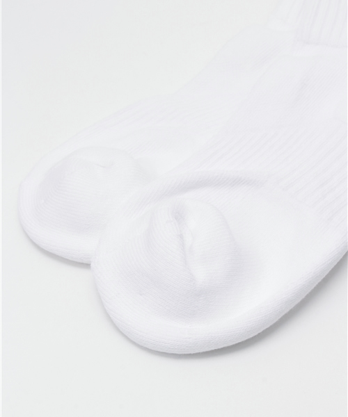 NIKE（ナイキ）の「【NIKE】3Pコットンクォーターソックス（ソックス/靴下・レディース・ホワイト・FREE）」の4枚目の写真