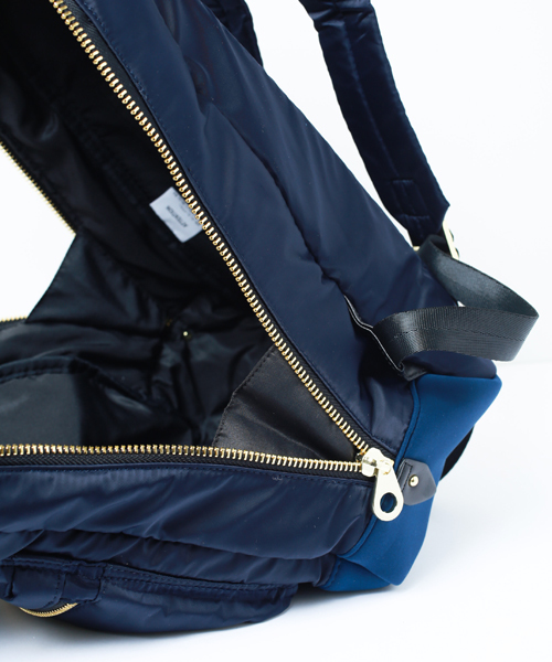 Legato Largo(レガートラルゴ)の「【Legato Largo】レガートラルゴ ナイロンリュック/バックパック(バックパック/リュック・レディース・ブラック/ネイビー/キャメル/カーキ/マルチ・FREE)」の17枚目の写真