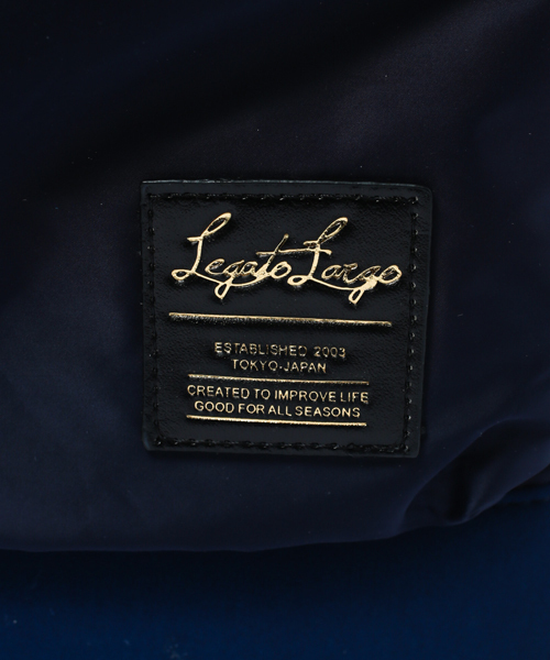 Legato Largo(レガートラルゴ)の「【Legato Largo】レガートラルゴ ナイロンリュック/バックパック(バックパック/リュック・レディース・ブラック/ネイビー/キャメル/カーキ/マルチ・FREE)」の13枚目の写真