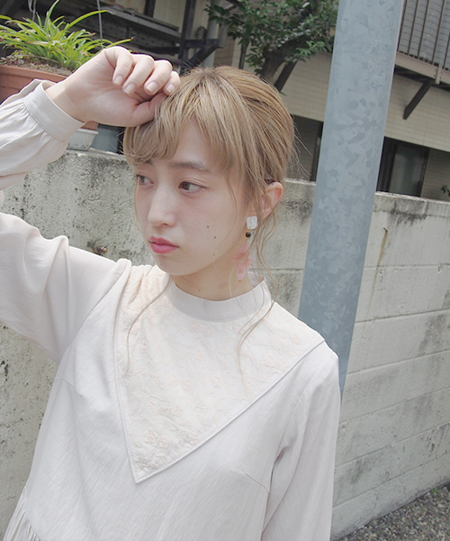merry jenny（メリージェニー）の「ダイヤアクリルイヤリング（イヤリング・レディース・ブラウン/ピンク・FREE）」の8枚目の写真