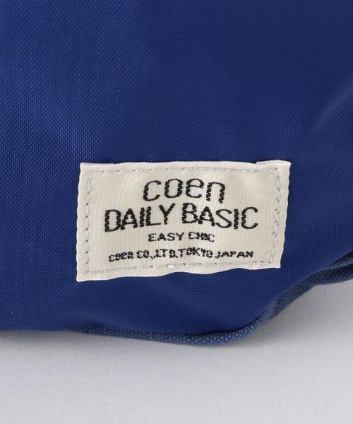 coen（コーエン）の「ナイロンサコッシュバッグ（ショルダーバッグ・メンズ・ブラック/レッド/オリーブ/コバルトブルー・FREE）」の5枚目の写真