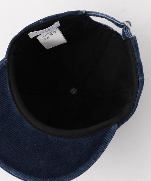 BEAUTY&YOUTH UNITED ARROWS(ビューティーアンドユースユナイテッドアローズ)の「BY フェイド コーデュロイ ベースボールキャップ◆(キャップ・メンズ・ダークグレー/ネイビー・フリー)」の6枚目の写真