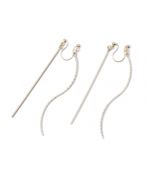 GLOBAL WORK（グローバルワーク）の「アソートデザインイヤリング/739503（イヤリング・レディース・ホワイト/ダークブラウン/イエロー/ライトイエロー・FREE）」の4枚目の写真