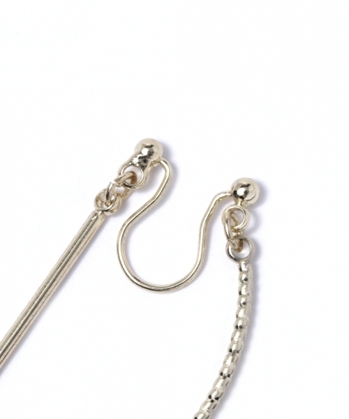 GLOBAL WORK（グローバルワーク）の「アソートデザインイヤリング/739503（イヤリング・レディース・ホワイト/ダークブラウン/イエロー/ライトイエロー・FREE）」の5枚目の写真