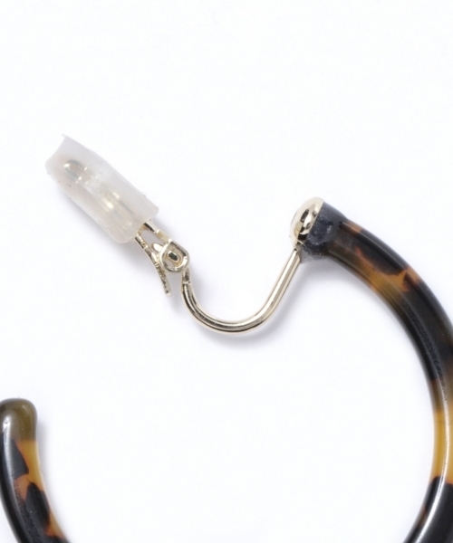 GLOBAL WORK（グローバルワーク）の「アソートデザインイヤリング/739503（イヤリング・レディース・ホワイト/ダークブラウン/イエロー/ライトイエロー・FREE）」の6枚目の写真