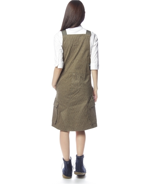 BEAMS BOY(ビームスボーイ)の「H / 東ドイツ軍 カモ ジャンパースカート(ワンピース・レディース・その他1・ONE SIZE)」の3枚目の写真