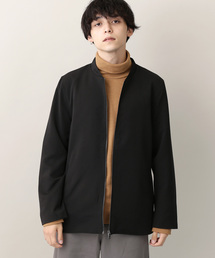 MONO-MART | T/Rノーカラーブルゾン/ジャケット(MONO-MART)(ノーカラージャケット)