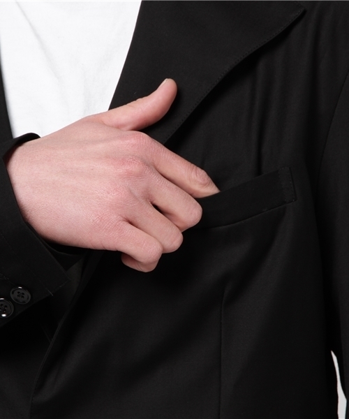 Luv maison（ラブメゾン）の「TRイタリアンカラージャケット（テーラードジャケット・メンズ・ブラック・M/L/XL）」の6枚目の写真