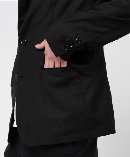 Luv maison（ラブメゾン）の「TRイタリアンカラージャケット（テーラードジャケット・メンズ・ブラック・M/L/XL）」の7枚目の写真