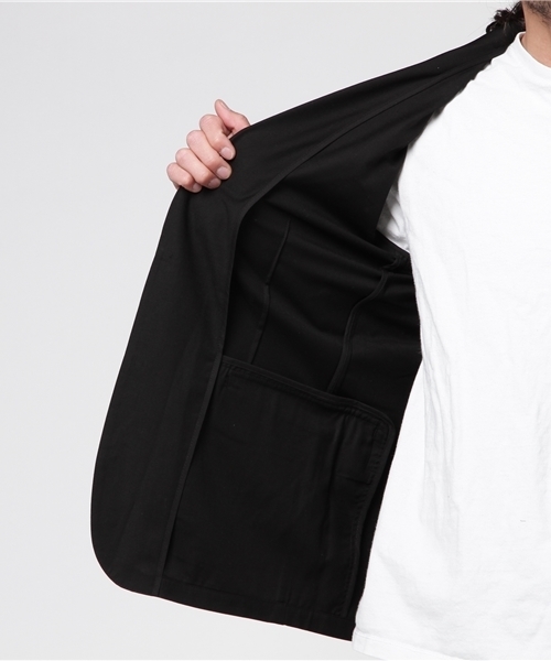 Luv maison（ラブメゾン）の「TRイタリアンカラージャケット（テーラードジャケット・メンズ・ブラック・M/L/XL）」の8枚目の写真