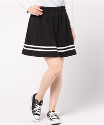 WEGO/ラインフレアスカート