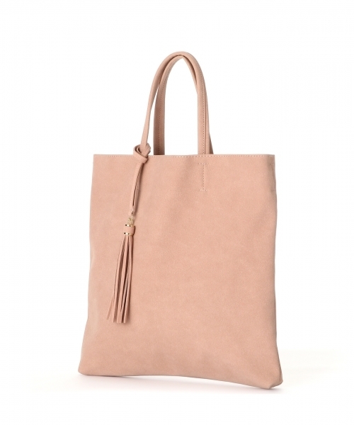 GLOBAL WORK(グローバルワーク)の「フェイクスエードトート/764067(トートバッグ・レディース・ピンク/ベージュ/ブルー・FREE)」の12枚目の写真