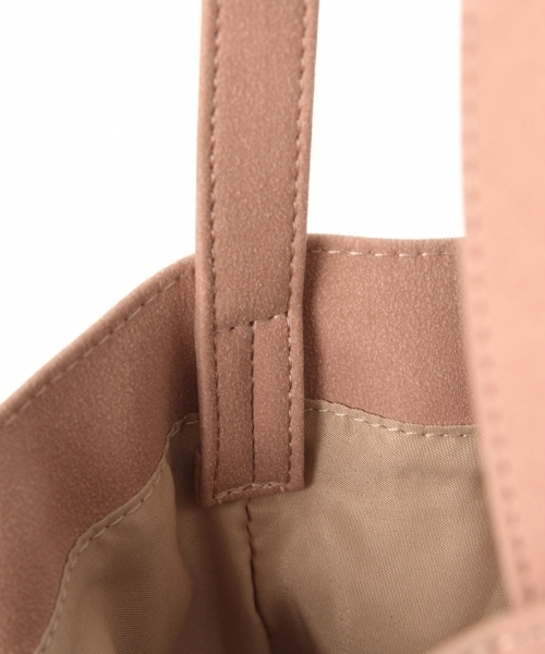 GLOBAL WORK(グローバルワーク)の「フェイクスエードトート/764067(トートバッグ・レディース・ピンク/ベージュ/ブルー・FREE)」の18枚目の写真