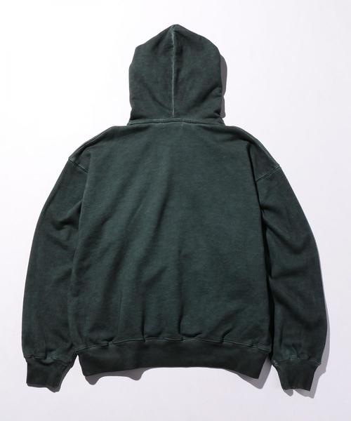 HALFMAN（ハーフマン）の「＜HALFMAN＞ PIG HOODIE/パーカ ◆（パーカー・メンズ・パープル/オリーブ・MEDIUM/LARGE）」の3枚目の写真