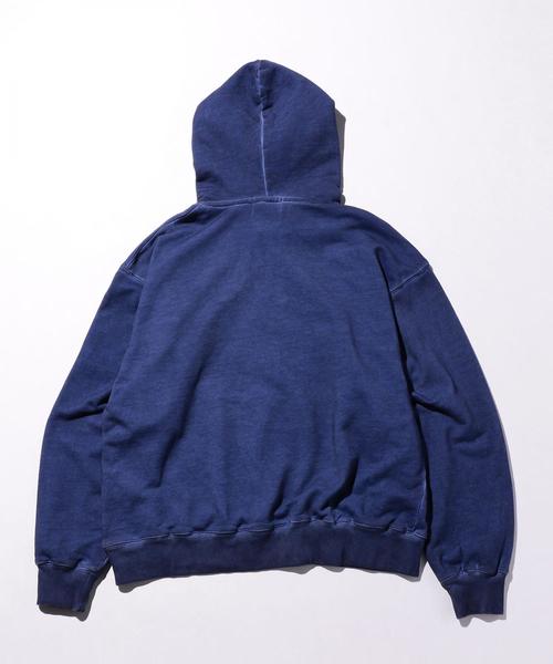 HALFMAN（ハーフマン）の「＜HALFMAN＞ PIG HOODIE/パーカ ◆（パーカー・メンズ・パープル/オリーブ・MEDIUM/LARGE）」の10枚目の写真