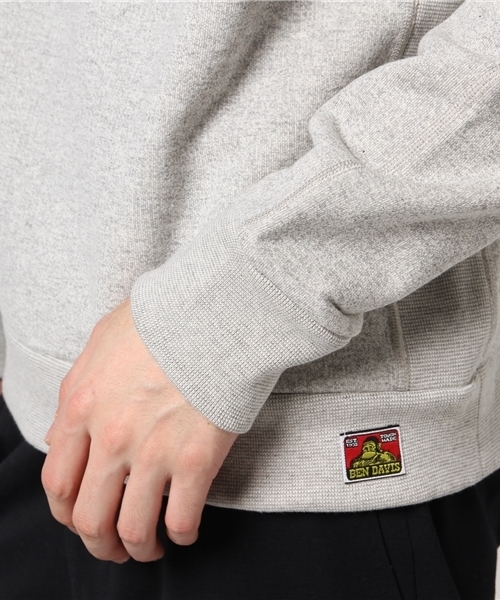 BEN DAVIS/PROJECT LINE（ベンデイビスプロジェクトライン）の「《BEN DAVIS》PROJECT LINE ORIGINAL BEN'S TSURI SWTS（スウェット・メンズ・ネイビー/ブラック/杢グレー・MEDIUM/SMALL/LARGE）」の6枚目の写真