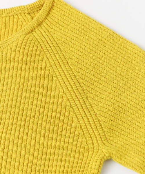 URBAN RESEARCH（アーバンリサーチ）の「カシミヤ混クルーネックリブニット（ニット/セーター・レディース・ブラック/オフホワイト/ピンク/イエロー・FREE）」の18枚目の写真