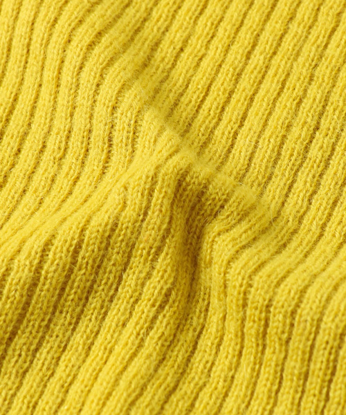 URBAN RESEARCH（アーバンリサーチ）の「カシミヤ混クルーネックリブニット（ニット/セーター・レディース・ブラック/オフホワイト/ピンク/イエロー・FREE）」の10枚目の写真