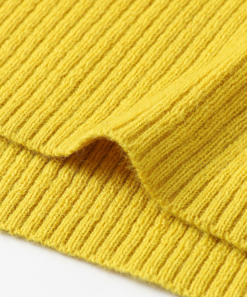 URBAN RESEARCH（アーバンリサーチ）の「カシミヤ混クルーネックリブニット（ニット/セーター・レディース・ブラック/オフホワイト/ピンク/イエロー・FREE）」の11枚目の写真