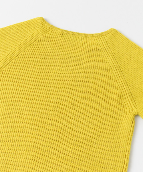 URBAN RESEARCH（アーバンリサーチ）の「カシミヤ混クルーネックリブニット（ニット/セーター・レディース・ブラック/オフホワイト/ピンク/イエロー・FREE）」の12枚目の写真