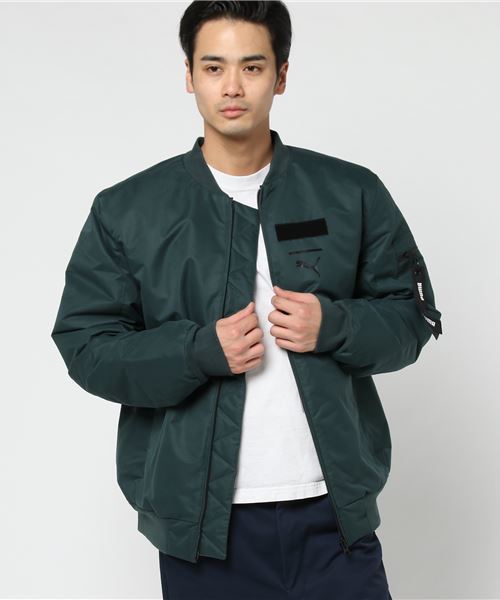 PUMA（プーマ）の「EVO ボンバージャケット（MA-1）」 - WEAR