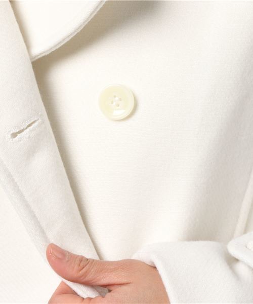 GeeRA(ジーラ)の「ショートトレンチコート&ワンピースセット(その他アウター・レディース・オフホワイト・SMALL/MEDIUM/LARGE)」の6枚目の写真