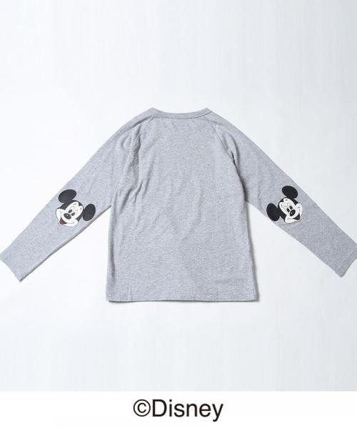 coen(コーエン)の「【coen キッズ / ジュニア】コーエン限定Disney(ディズニー)MICKEY(ミッキー)ラグランTシャツ(Tシャツ/カットソー・キッズ・オフホワイト/グレー・140/110/130/150/120/100)」の16枚目の写真