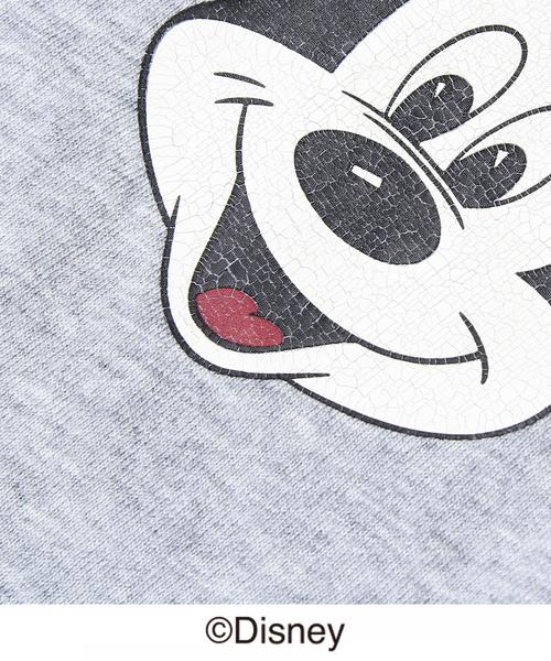 coen(コーエン)の「【coen キッズ / ジュニア】コーエン限定Disney(ディズニー)MICKEY(ミッキー)ラグランTシャツ(Tシャツ/カットソー・キッズ・オフホワイト/グレー・140/110/130/150/120/100)」の10枚目の写真