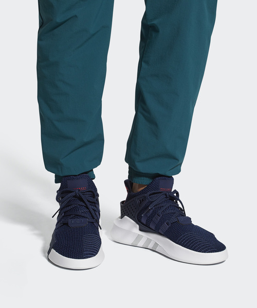 adidas（アディダス）の「オリジナルス イー キュー ティー [EQT BASK ADV]（スニーカー・メンズ・ダークグレー/グレー/ネイビー・23.0cm/22.5cm/23.5cm/24.0cm/25.0cm/24.5cm/25.5cm/26.0cm/27.0cm/28.0cm/29.0cm/31cm/30.5cm/26.5cm/27.5cm/28.5cm/29.5cm/30.0cm/22.0cm）」の9枚目の写真