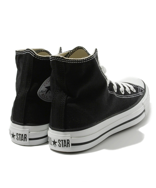 CONVERSE（コンバース）の「◆CONVERSE（コンバース） キャンバスオールスター HI（スニーカー・レディース・ブラック/アイボリー・23cm/24.5cm/25.5cm/24cm）」の7枚目の写真