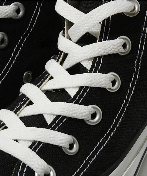 CONVERSE（コンバース）の「◆CONVERSE（コンバース） キャンバスオールスター HI（スニーカー・レディース・ブラック/アイボリー・23cm/24.5cm/25.5cm/24cm）」の10枚目の写真