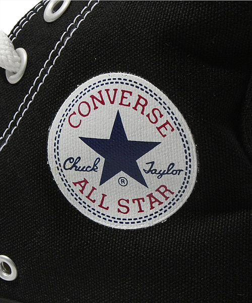 CONVERSE（コンバース）の「◆CONVERSE（コンバース） キャンバスオールスター HI（スニーカー・レディース・ブラック/アイボリー・23cm/24.5cm/25.5cm/24cm）」の11枚目の写真