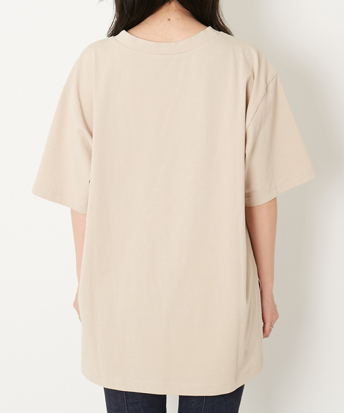 AMERICAN RAG CIE（アメリカンラグシー）の「AMERICAN RAG CIE フロッキープリント ロゴＴ【WEB限定】（Tシャツ/カットソー・レディース・ホワイト/ブラック/ベージュ・FREE）」の17枚目の写真