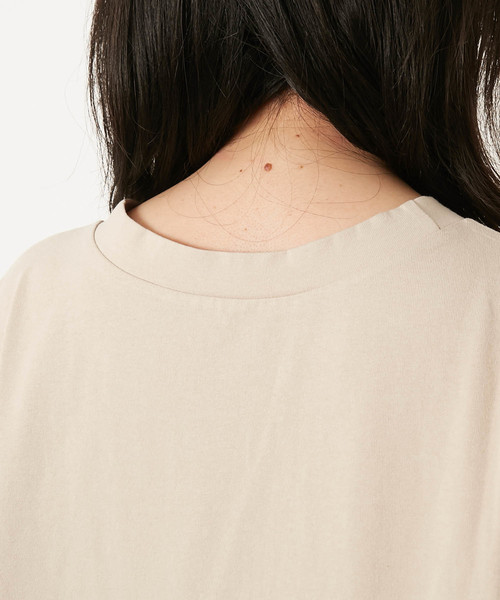 AMERICAN RAG CIE（アメリカンラグシー）の「AMERICAN RAG CIE フロッキープリント ロゴＴ【WEB限定】（Tシャツ/カットソー・レディース・ホワイト/ブラック/ベージュ・FREE）」の18枚目の写真