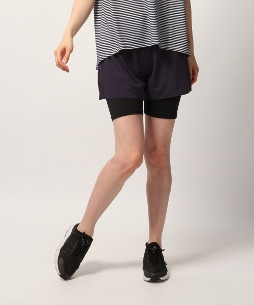 GLOBAL WORK(グローバルワーク)の「【ACTIVE】2SETレギンスフリルパンツ Women/788474(その他パンツ・レディース・ライトグレー/ライトブルー/ネイビー・MEDIUM/LARGE)」の3枚目の写真