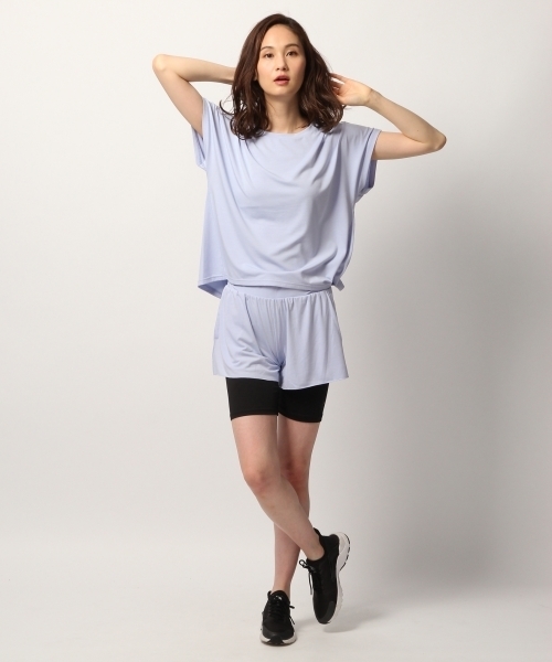 GLOBAL WORK(グローバルワーク)の「【ACTIVE】2SETレギンスフリルパンツ Women/788474(その他パンツ・レディース・ライトグレー/ライトブルー/ネイビー・MEDIUM/LARGE)」の10枚目の写真